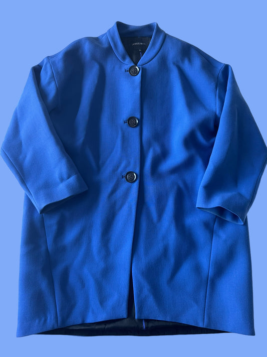 LAFAYETTE 148 blue coat size large