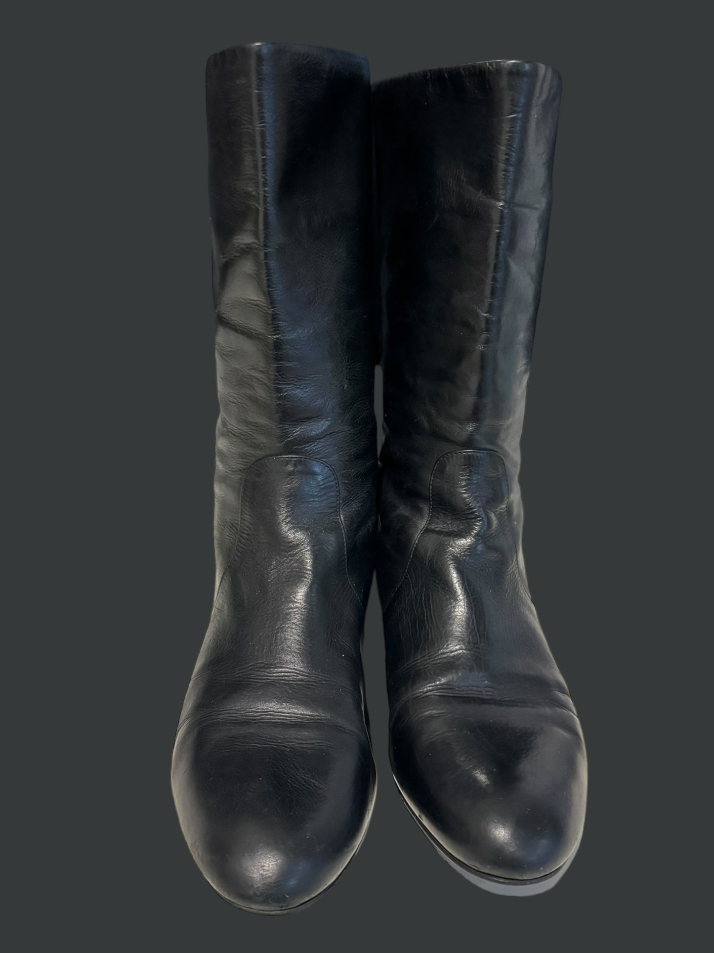 PRADA black boots size 10