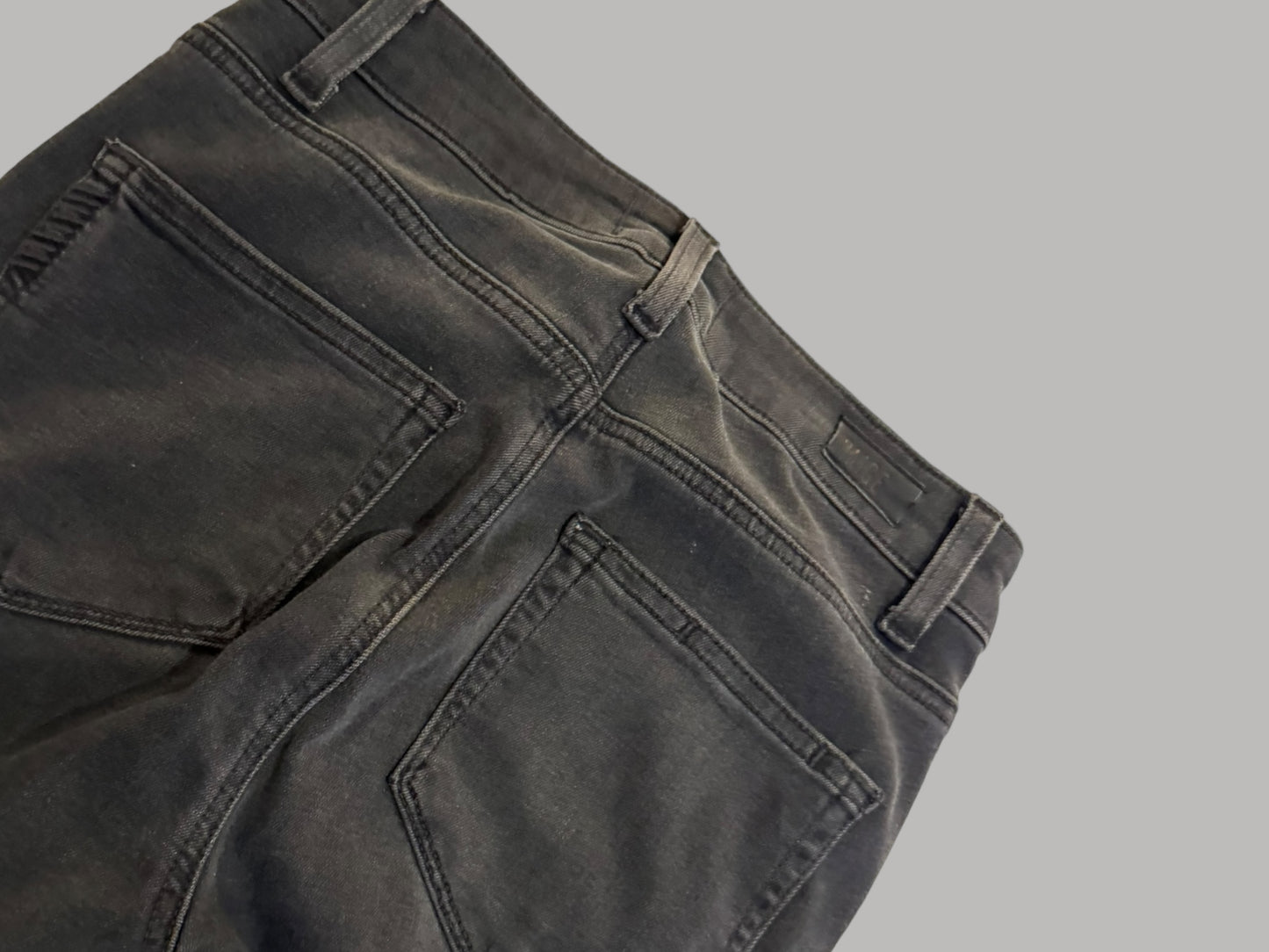 PAIGE ‘hoxton ultra skinny’ grey jeans size 24