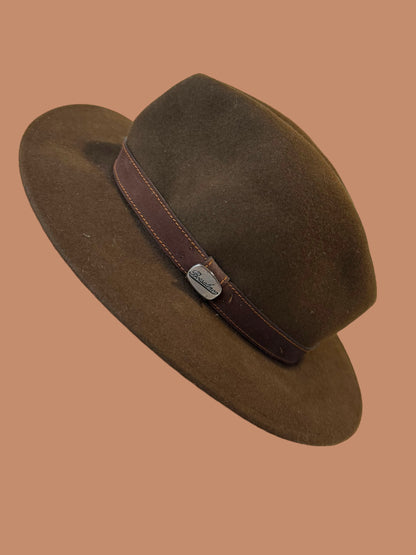 BORSALINO brown hat