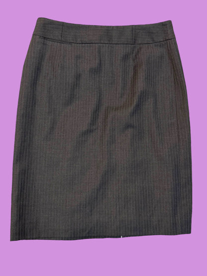 J CREW pinstripe skirt size small