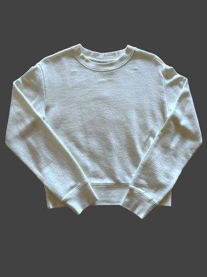 VINCE cream crew neck sweater