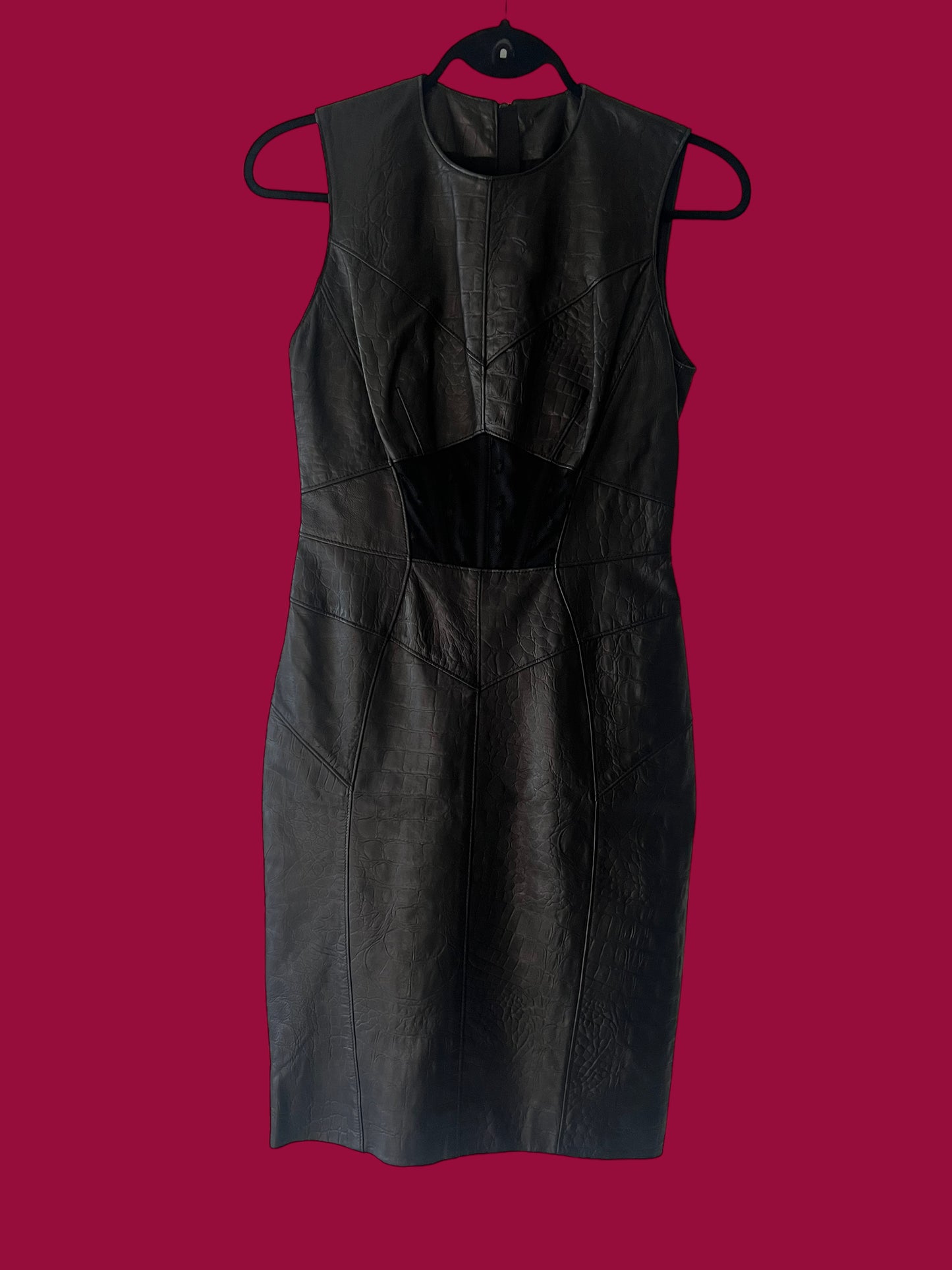 JASON WU “spring 2013” leather dress size small