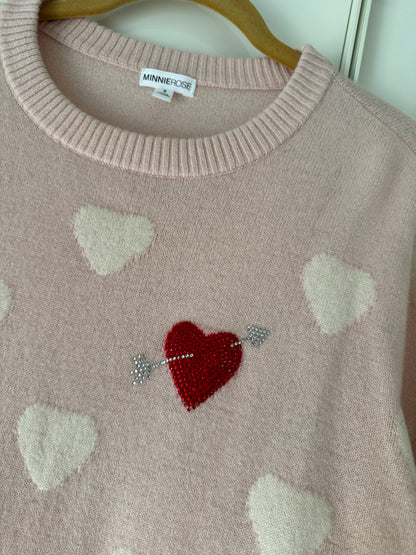 MINNIE ROSE cashmere 💕 sweater size small
