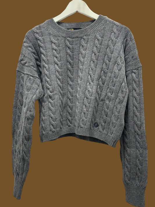 MAJE cable knit sweater size medium