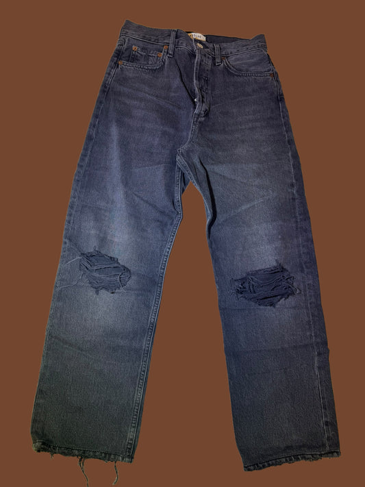 AGOLDE ‘90s pinch’ black jeans
