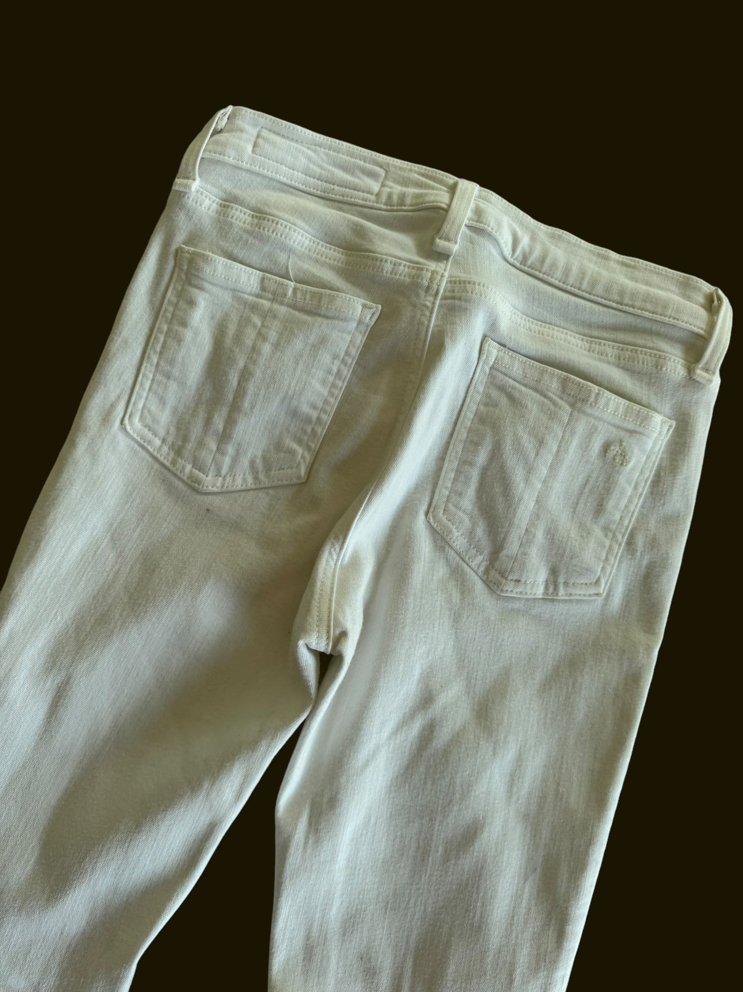 RAG & BONE white jeans size 26