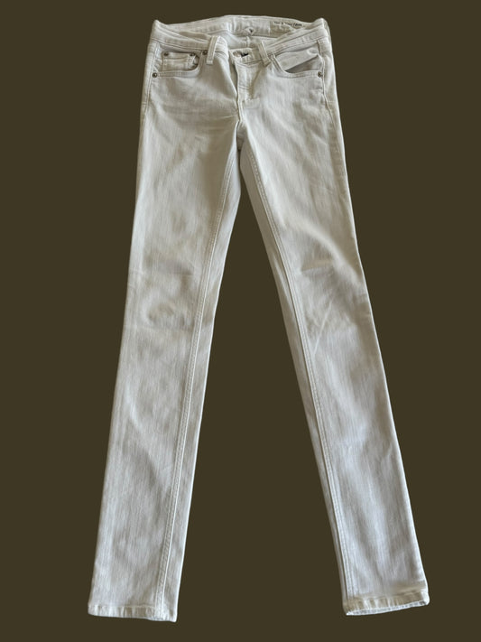 RAG & BONE white jeans size 26