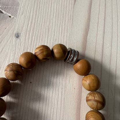 stone bead bracelet