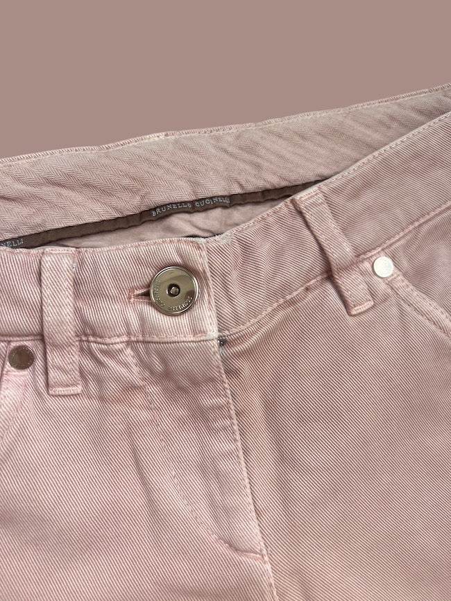 BRUNELLO CUCINELLI pink jeans