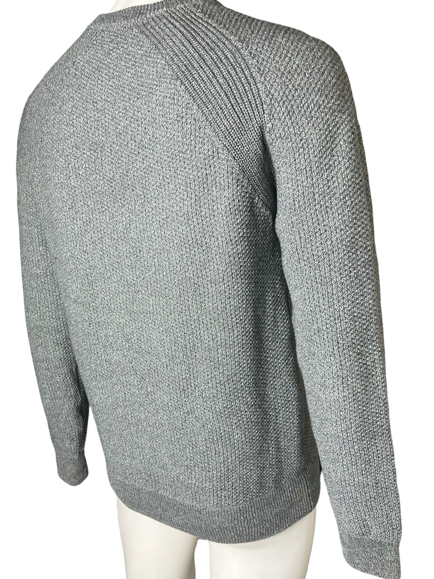 Mens Strellson Grey Knit Sweater M